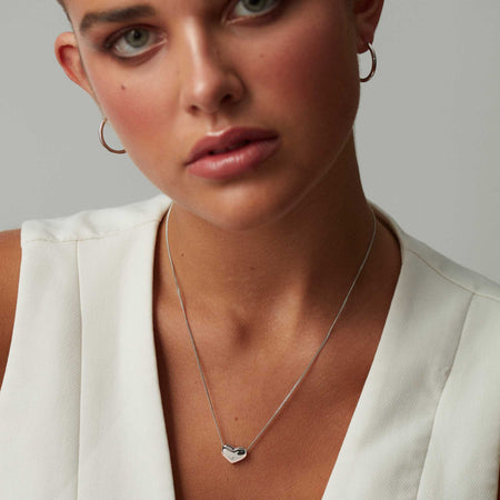 Silver Heart Necklace
